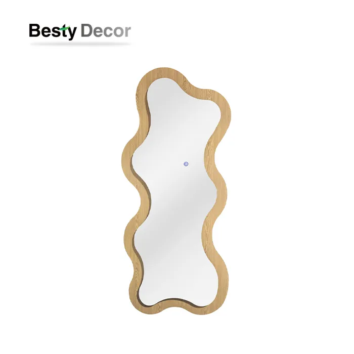 Irregular Mirror With Led